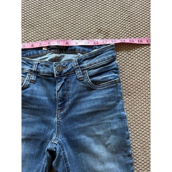 Kut from the Kloth Distressed Blue Skinny Jeans - Picture 8 of 11